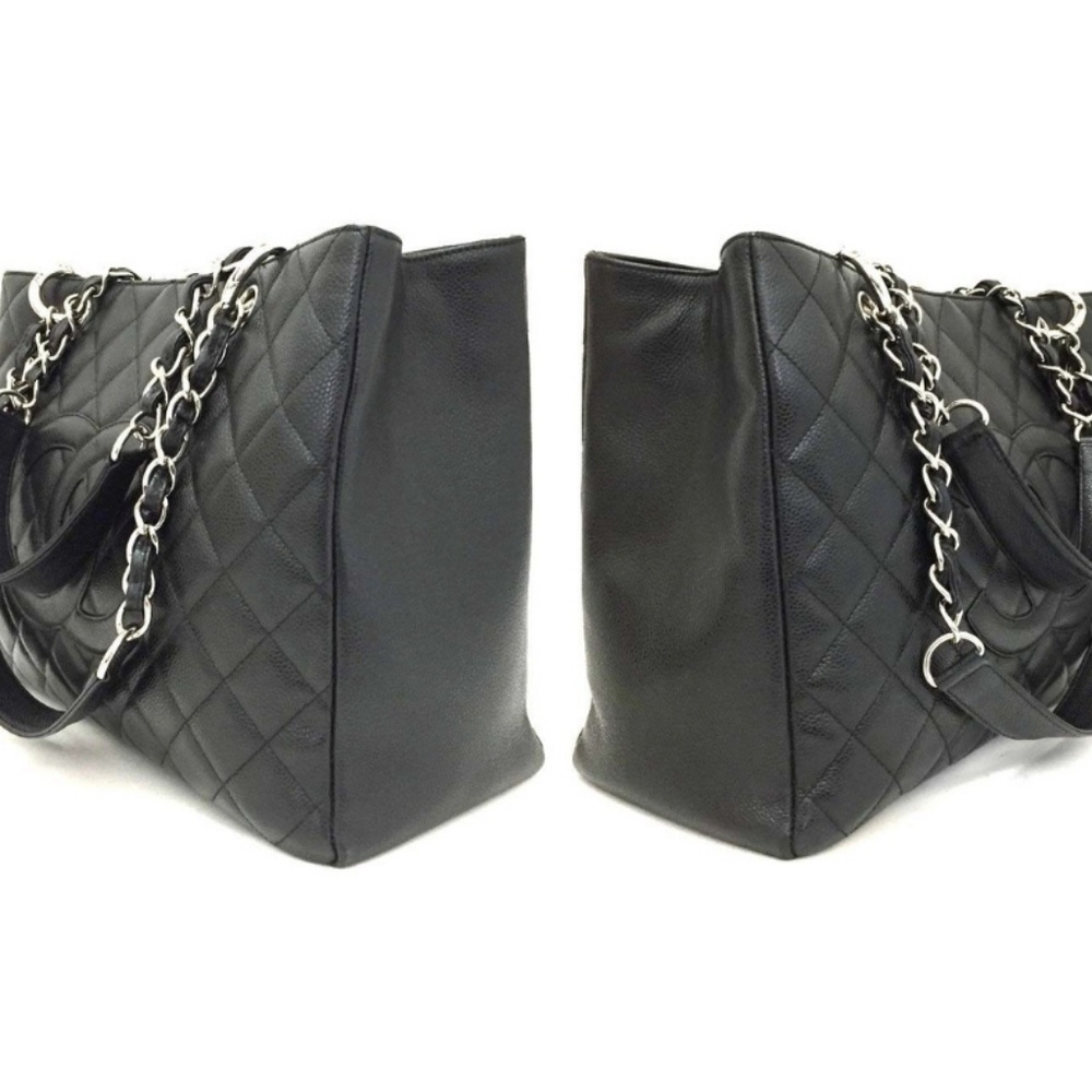 100% Auth CHANEL Quilted Matelasse Caviar GST - Picture 4 of 8